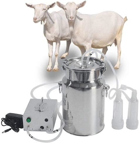 Lqqsd L Electric Goat Milking Machine Stainless Steel Electric Vacuum