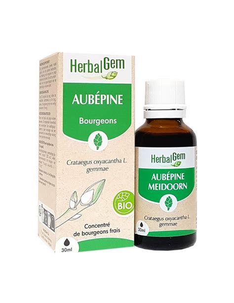 Aubepine Bio Ml Herbalgem Pression Art Rielle Abcbeaut