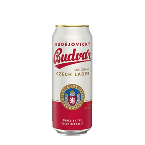 Budejovicky Budvar Beer Can 500ml The Spirits Ministry