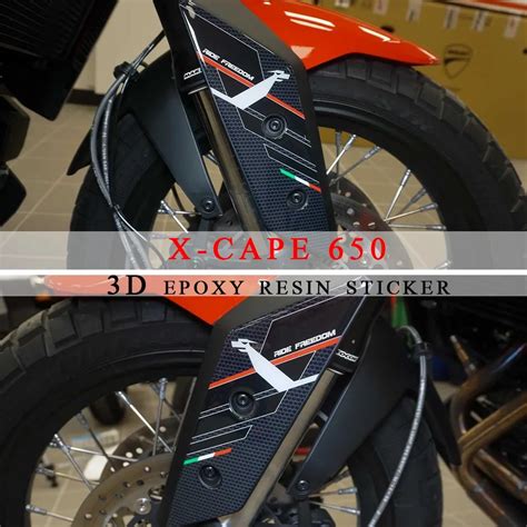 Nuovo 2023 X Cape 650 Sticker Moto 3D Kit Di Protezione Adesivo In