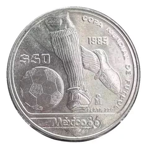 Moneda Pesos Copa Mundial Futbol M Xico Del A O Env O Gratis