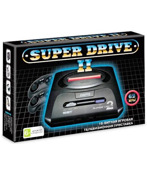 Игровая приставка 16 bit Super Drive 2 (62 игры) купить игровая ...