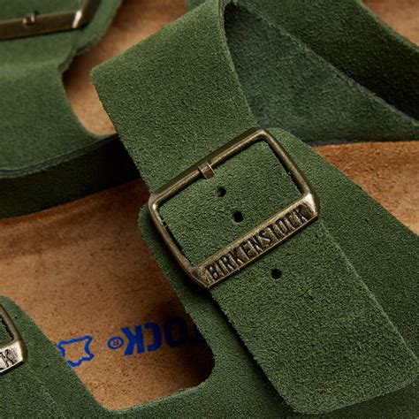 Birkenstock Arizona SFB Green Suede END US