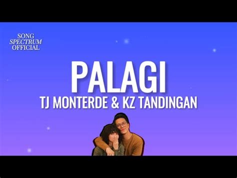 TJ Monterde KZ Tandingan Palagi Lyrics YouTube