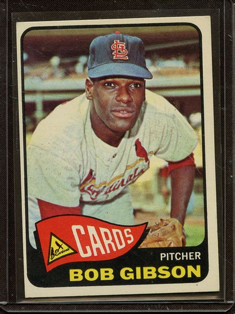 Lot Detail 1965 TOPPS 320 BOB GIBSON