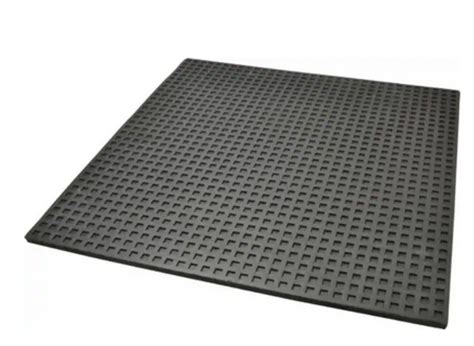 Mason Nitrile Vibration Isolation Pad Ni18x18x516blk Size 18 X 18