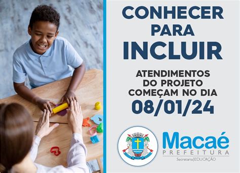 Conhecer Para Incluir Projeto Piloto Vai Atender Alunos