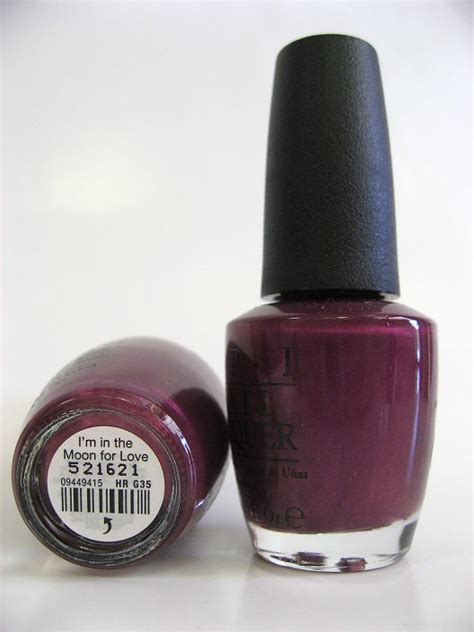 Opi Polish Hr G Im In The Moon For Love Manicure Pedicure