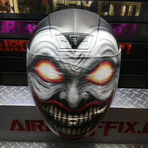 Custom Airbrushed Motorcycle Helmets By Airgraffix My Top 100 Favs