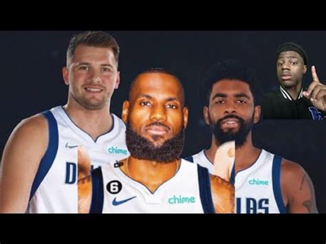 Kyrie X Luka X Lebron Mavs In Youtube