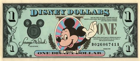 Les Disney Dollars Le Monde De Disney