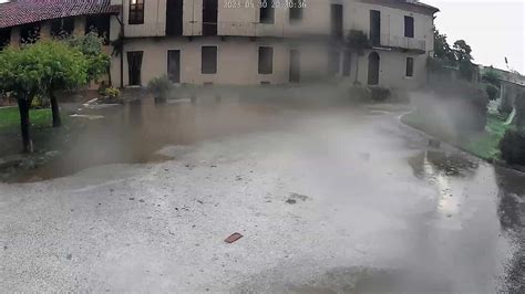 Maltempo Grandinata Sul Torinese Maggio