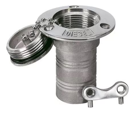 Bocal Tampa De Tanque Agulheiro Inox 38mm Diesel Chave Frete grátis