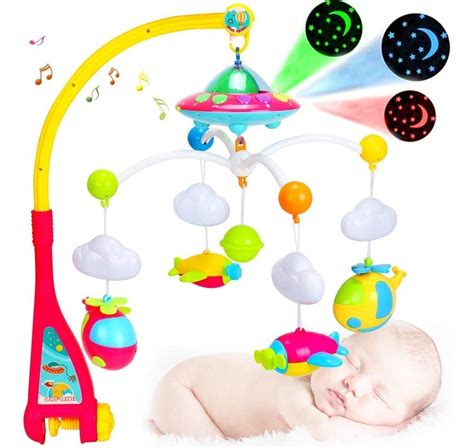 Movil Musical Para Cuna Bebes Dreamful Naves Meses Sin Intereses