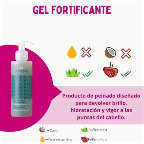 Gyada Cabello Espirulina Gel Fortalecedor Para El Cabello Ml Punto