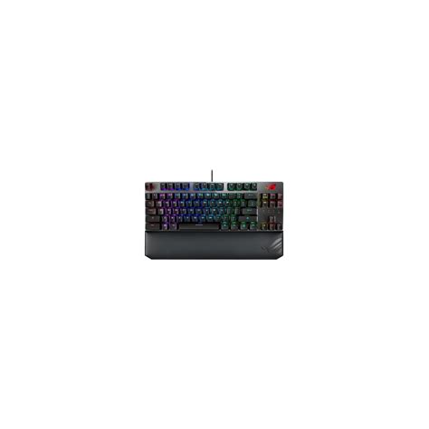 Asus Rog Strix Scope Nx Tkl Deluxe Cherry Mx Red Switch Rgb Türkçe Mekanik Oyuncu Klavye Siyah