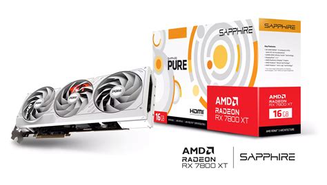 Sapphire PURE AMD Radeon RX 7800 XT 16GB Graphics Card | Bermor Techzone