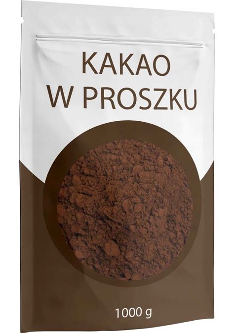 KAKAO ALKALIZOWANE 1000g JAKOŚĆ PREMIUM 1kg 8629314421 oficjalne