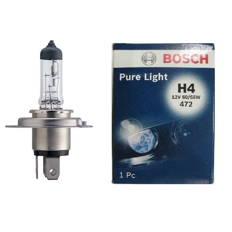 2pcx BOSCH Halogen H4 Bulb 12V 60 55W Car Headlight Bulbs VIVA MYVI