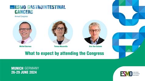 ESMO Gastrointestinal Cancers Congress 2024 What To Expect YouTube