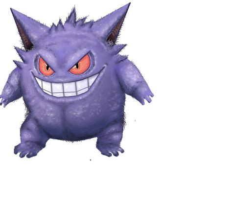 Gengar realistic try by luciotasexy777 on DeviantArt