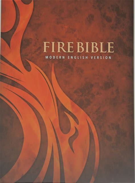 Mev Fire Bible Printed Paperback Buy Fire Bibles