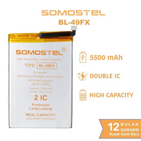 Jual Somostel BL FX Infinix Hot X Hot X Hot Pro X F Hot I X E Note X