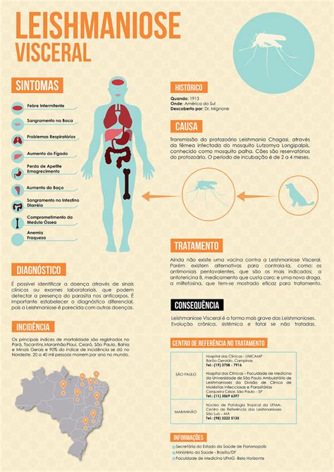 Infográfico Leishmaniose on Student Show Estudiante de medicina