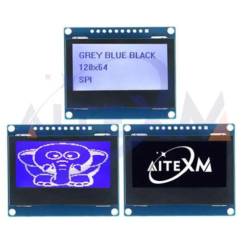 12864 SPI LCD Module 128X64 SPI ST7567A COG Graphic Display Screen