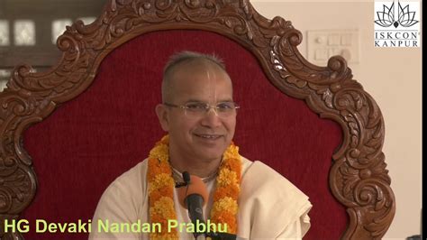 HG Devaki Nandan Prabhu YouTube