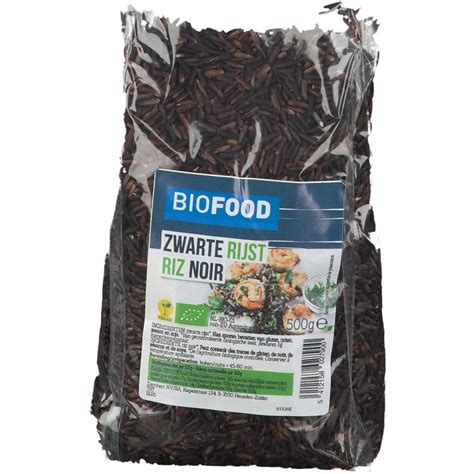 BIOFOOD Riz Noir BIO 500 G Redcare Pharmacie