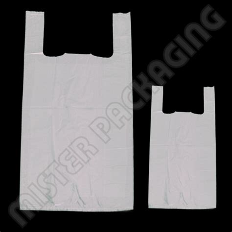 White Plastic Carrier Bags