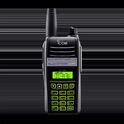 Icom Vhf Air Band Transceiver Ic A16 A16e