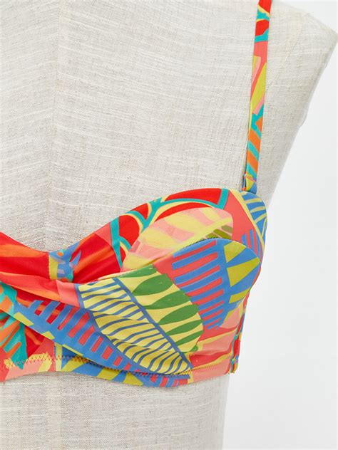 LCW DREAM Mercan Desenli Askılı Kadın Bikini Üst S Z LR LCW