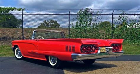 Spectacular 1960 Ford T Bird 430 V8 Convertible Hot Cars