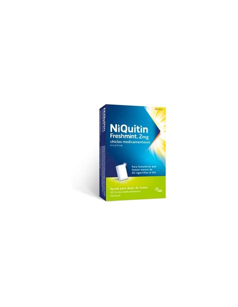 Niquitin Freshmint Gums X Se Utiliza Para Ayudar A Las Personas A