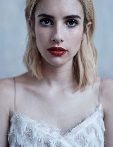 Emma Roberts Photoshoot For Wild Magazine December 2014