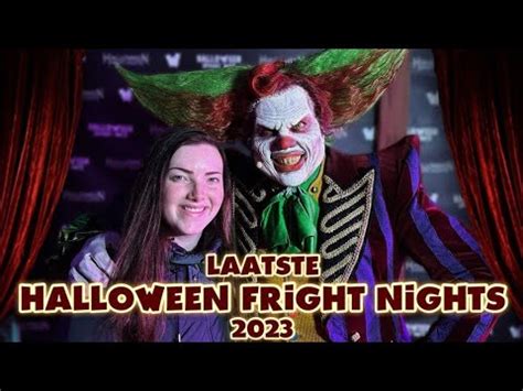 Walibi VLOG DE LAATSTE HALLOWEEN FRIGHT NIGHTS SPOOKY DAYS 2023