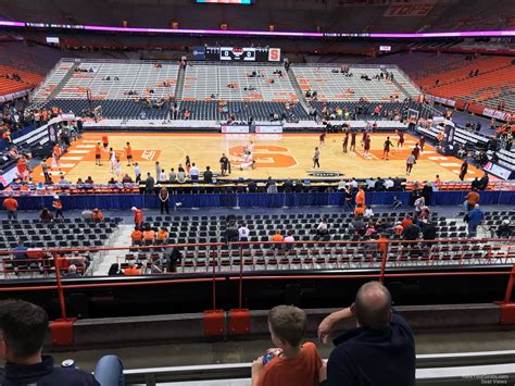 Syracuse Basketball Carrier Dome Seating Chart Elcho Table