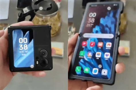 OPPO Find N2 Flip le smartphone pliant à clapet fuite en vidéo