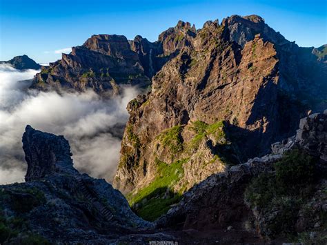 G Ry Na Maderze Trekking Na Pico Ruivo Zdj Cia Foto Galeria