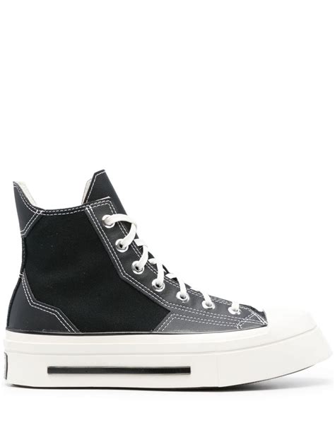 Converse Chuck 70 De Luxe Squared Sneakers Black FARFETCH