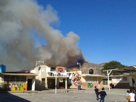 Amenaza Incendio Forestal Algunas Colonias Radanoticias