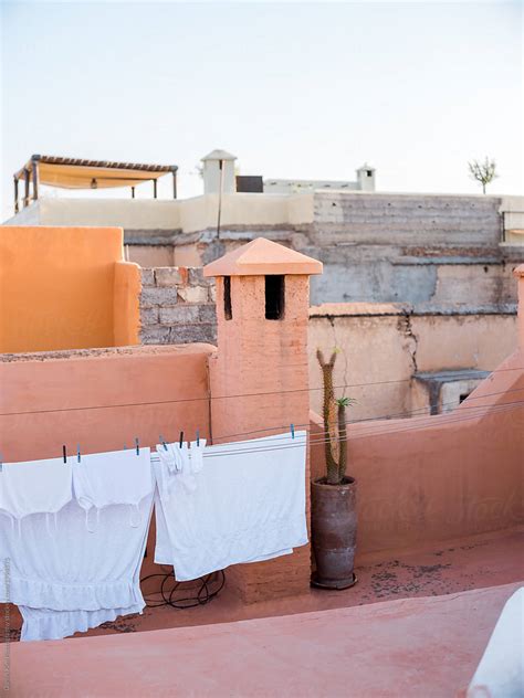 Rooftop In Morocco By Stocksy Contributor Daniel Kim Photography