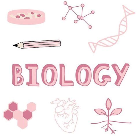 Pink Biology Subject Pack Poster