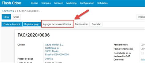 Facturas Rectificativas Erp