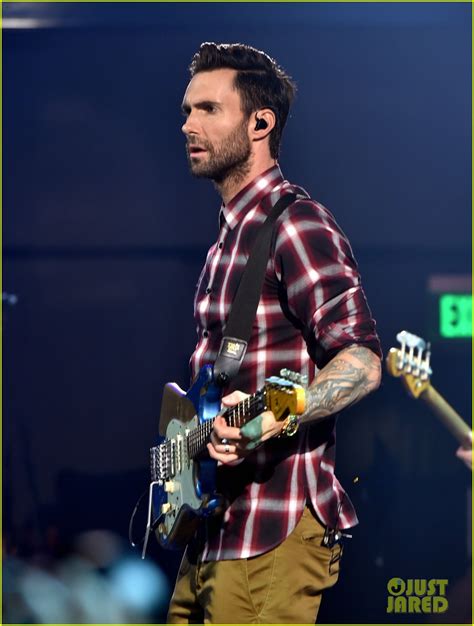 Adam Levine Celebrates Maroon 5's New Album 'V' at iHeartRadio Theater: Photo 3184534 | Adam ...