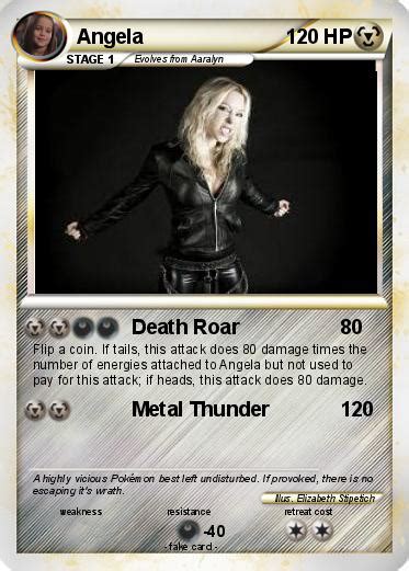 Pokémon Angela 72 72 Death Roar My Pokemon Card