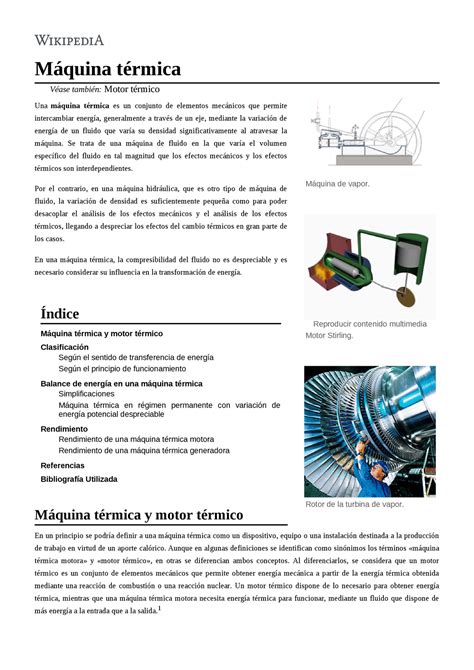 M Quina T Rmica Clasificacion Maquinas Termicas M Quina T Rmica