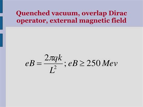 Ppt Chiral Symmetry Breaking And Chiral Magnetic Effect In Qcd With